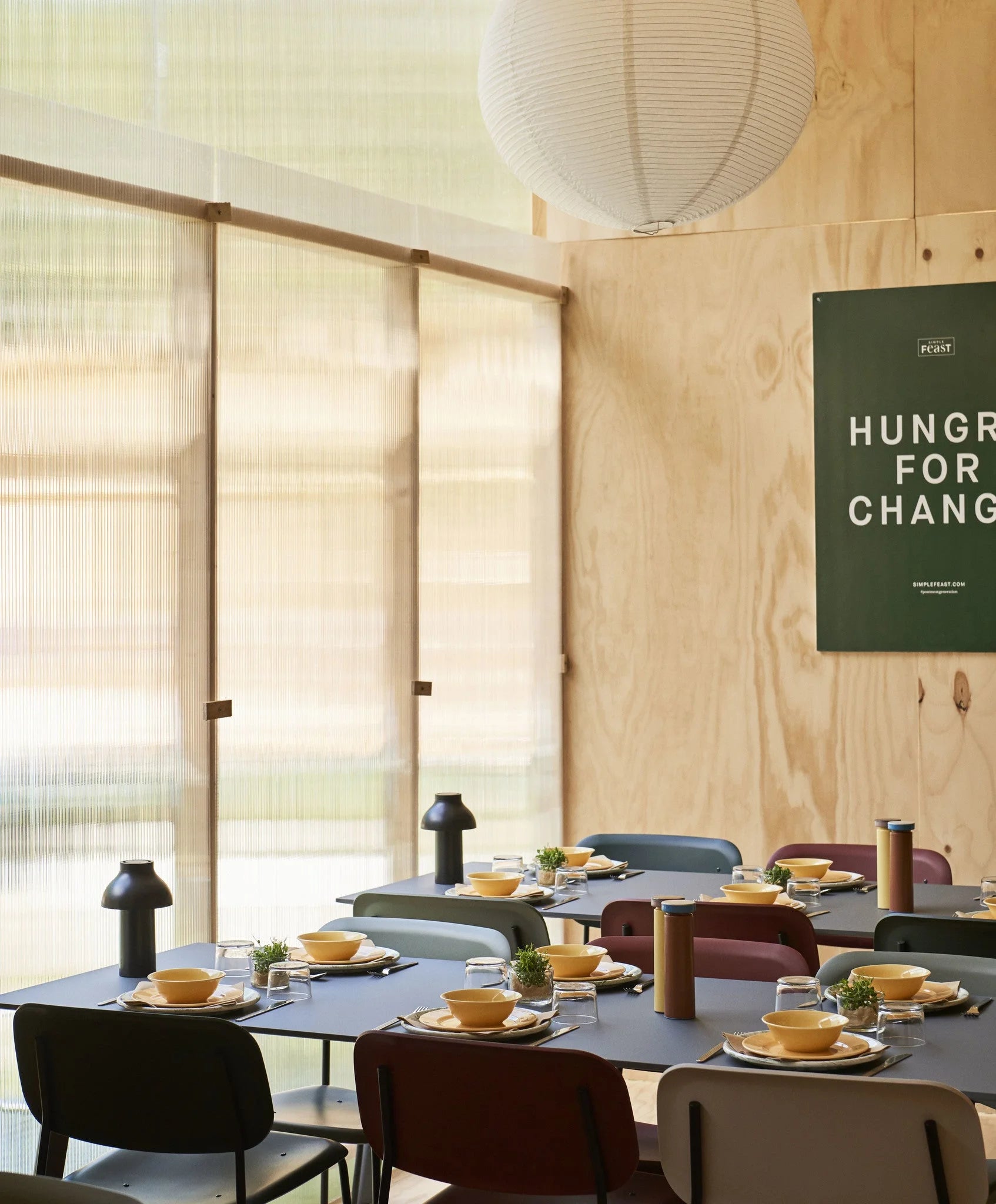 Hay Design eettafel CPH deux 210 - 75 x 200 cm. - steengrijs