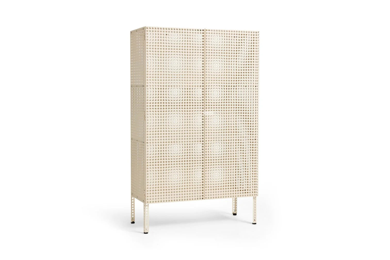 Hay Design Perforated Cabinet Large eggshell