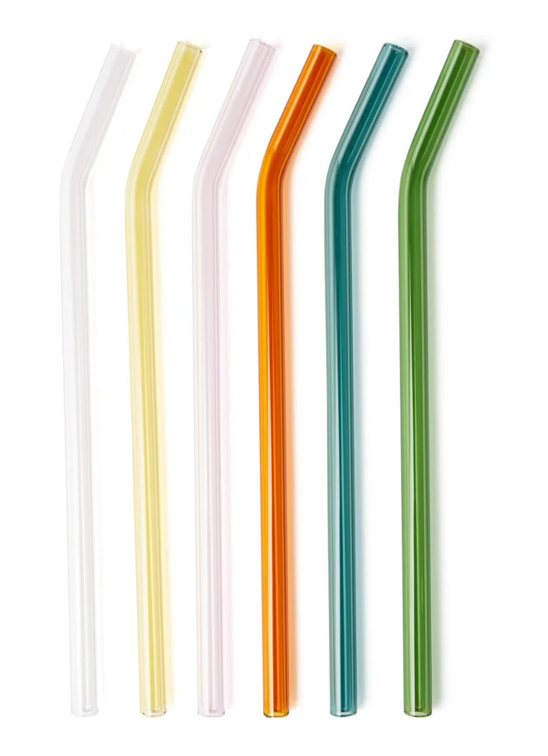 Hay Design rietjes Sip - smooth 6 stuks