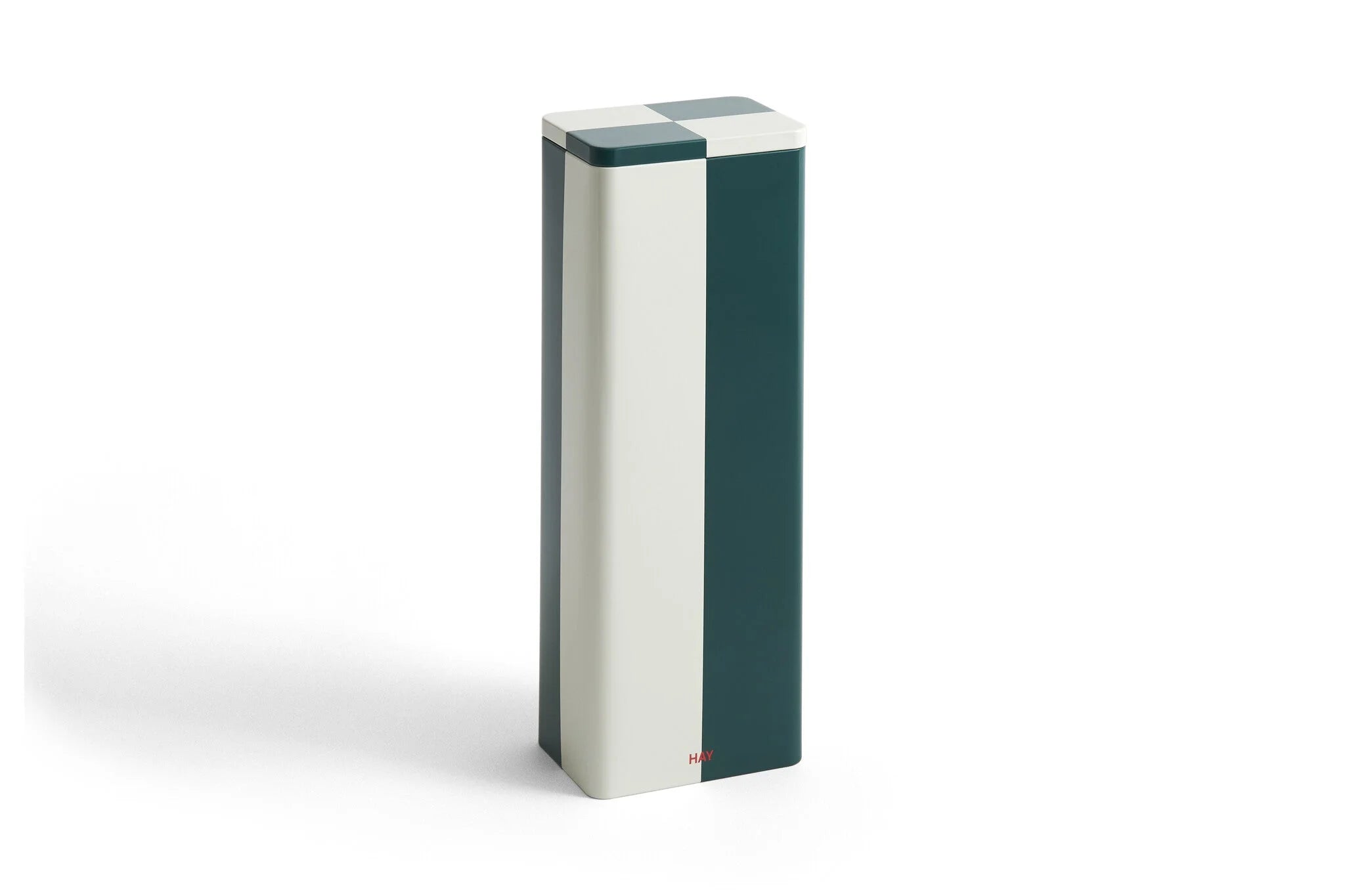 Hay Design Tin Opberger - Slim Groen & Wit