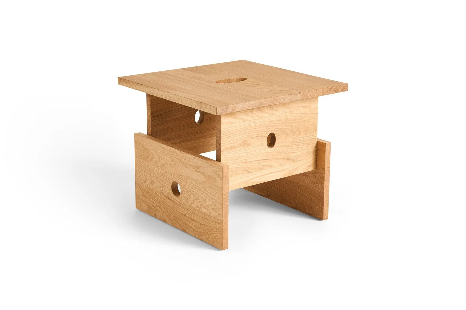 Hay Design Wood Box Coffee Table - naturel gelakt eiken