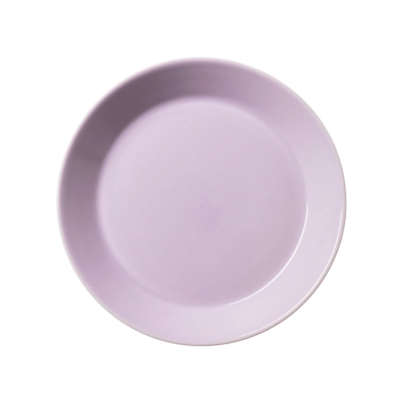 Rond, lichtpaars Teema plat bord van Ø 17 cm met multifunctioneel design