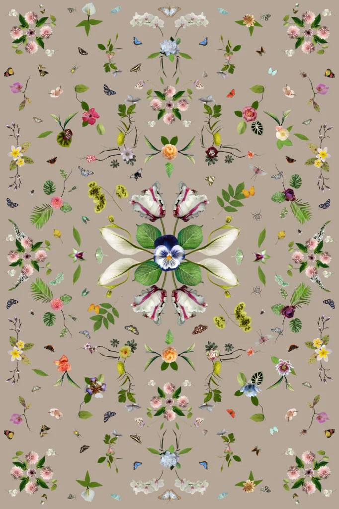 Moooi Carpets Garden of Eden rechthoek - beige 200 x 300 cm.