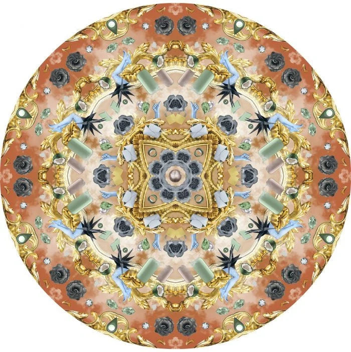 Moooi Carpets Utopian Fairy Tales rond - Joy Ø 250 cm.