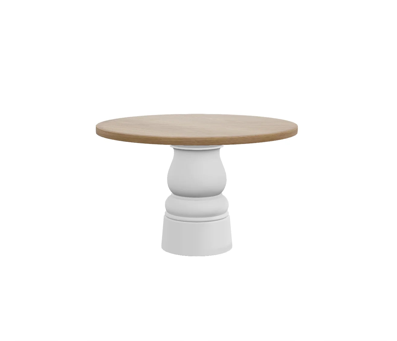Moooi Container Table base wit - Ø 120 cm. - natural oil