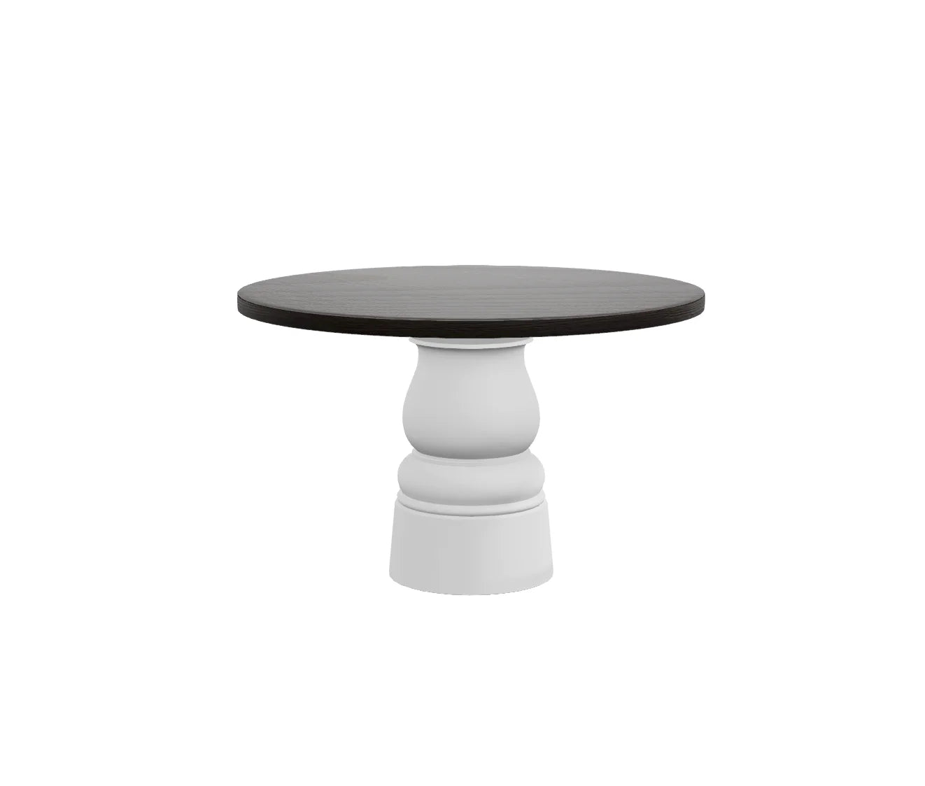 Moooi Container Table base wit - Ø 120 cm. - wengé