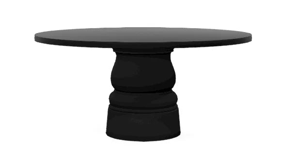 Moooi Container Table base zwart - Ø 160 cm. - black stained