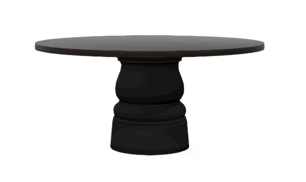 Moooi Container Table base zwart - Ø 160 cm. - wengé