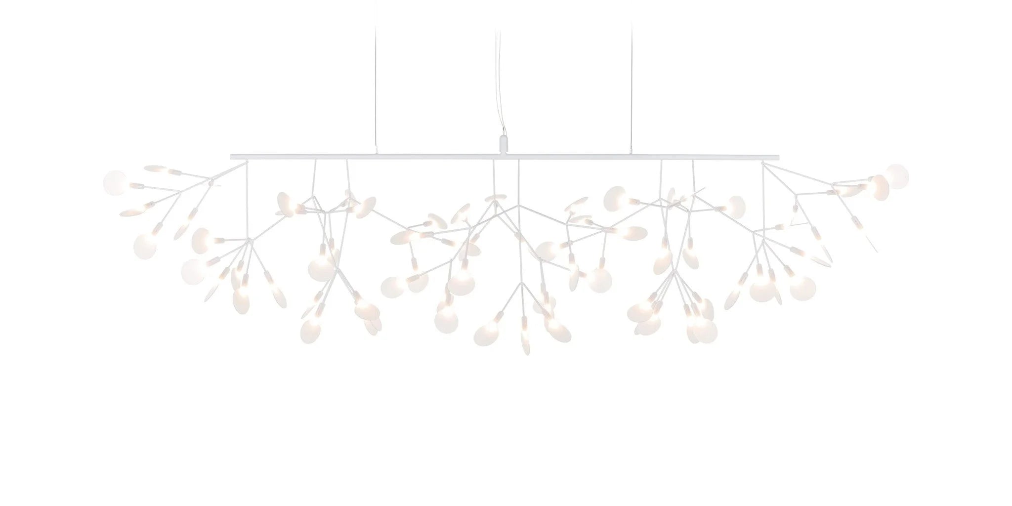 Moooi hanglamp Heracleum III linear - wit