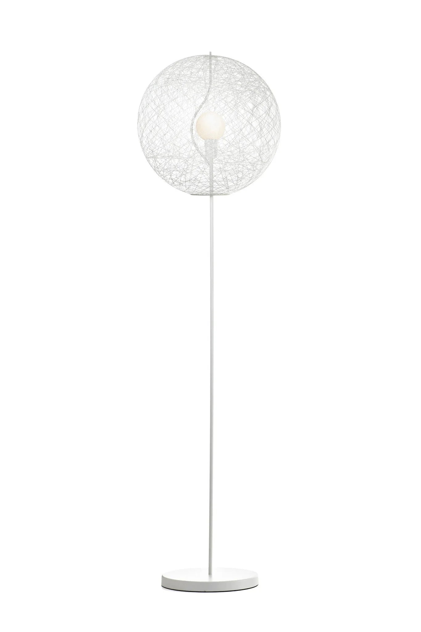 Moooi vloerlamp Random Light II - wit Ø 50 cm.