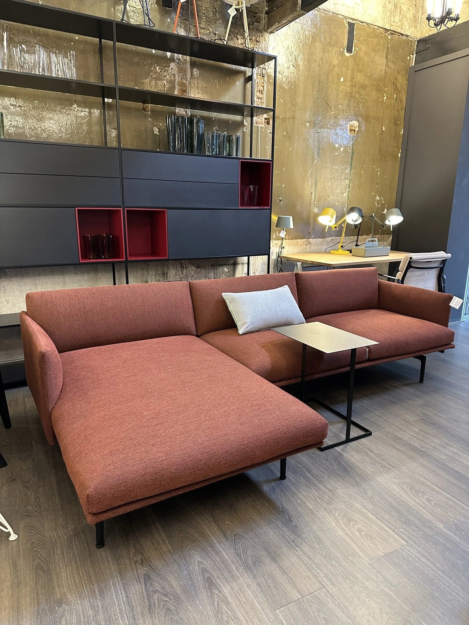 Muuto 3 zits - chaise longue sofa Outline