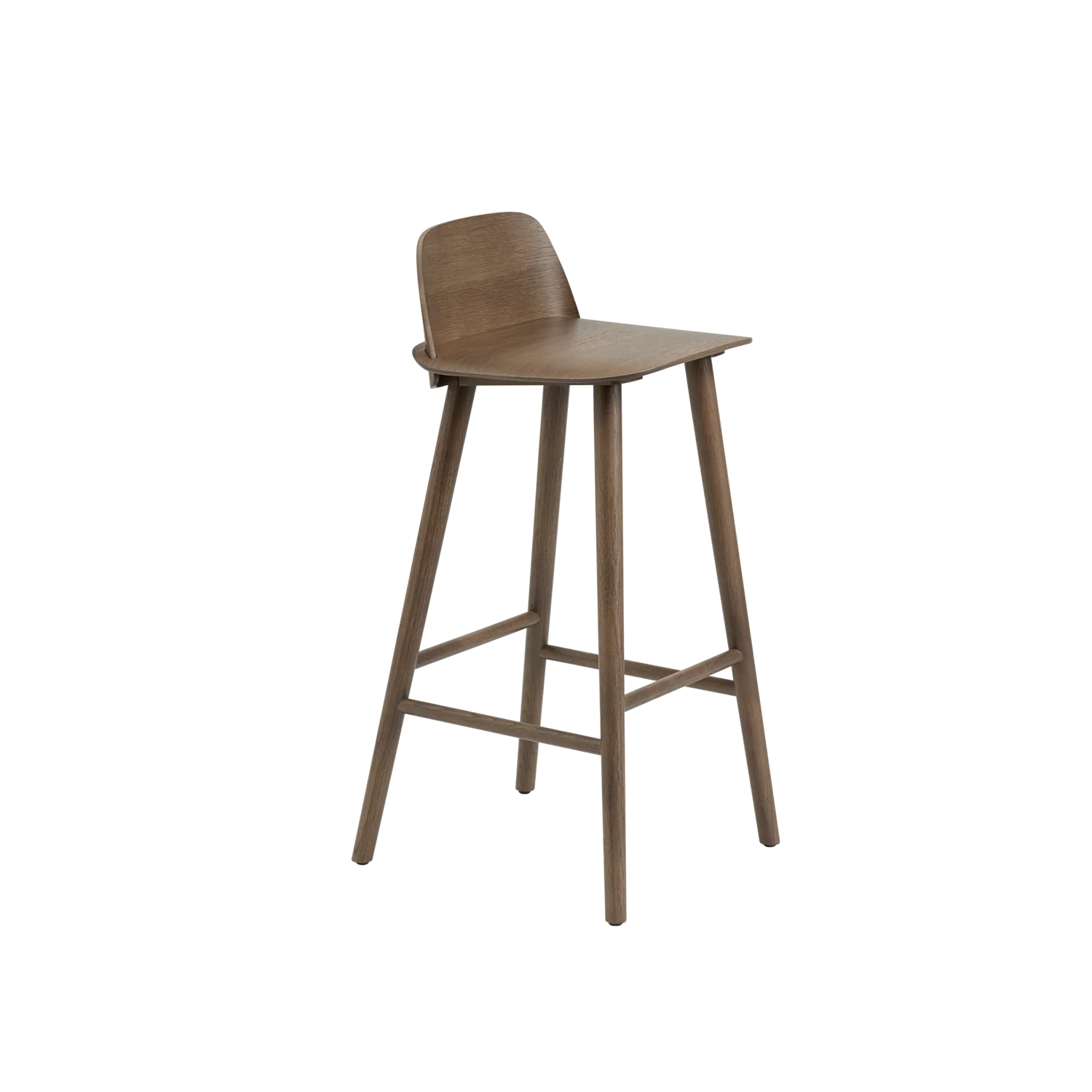 Houten barstoel van Barstoel Nerd, een iconische stoel ontworpen door David Geckeler