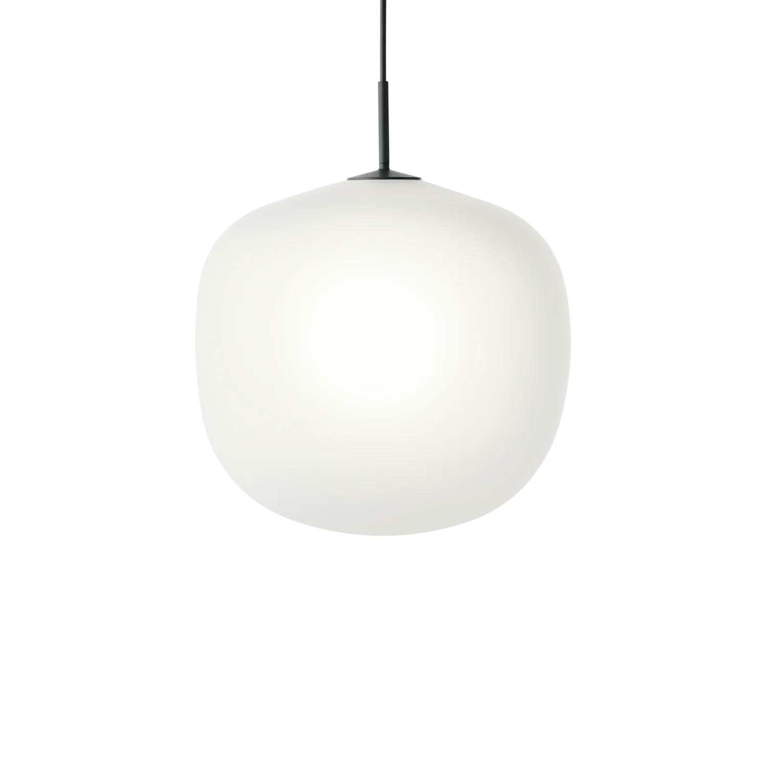 Muuto hanglamp Rime - Ø 37 + Ø 45 cm. - black - Ø 45 cm.