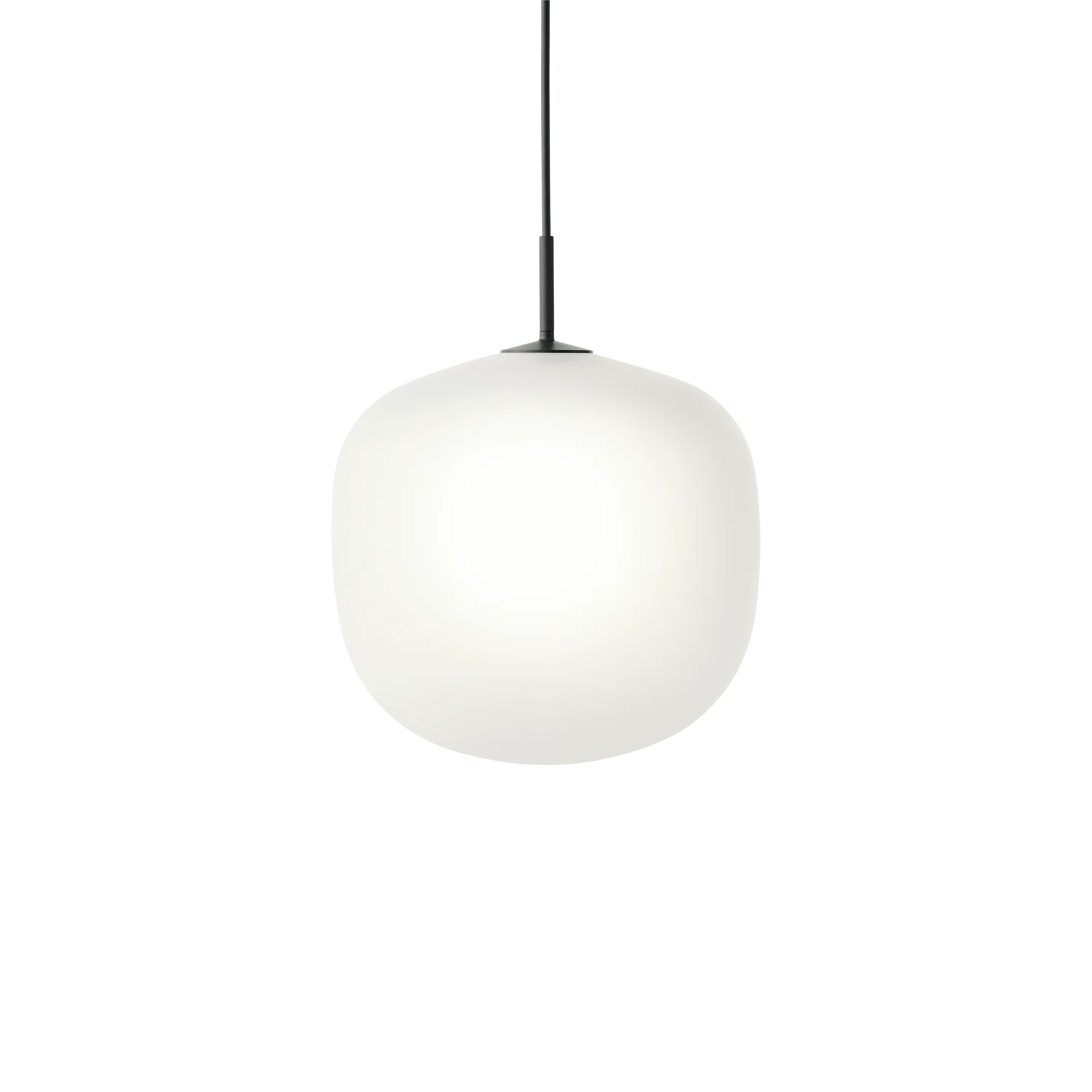 Muuto hanglamp Rime - Ø 37 + Ø 45 cm. - black - Ø 37 cm.