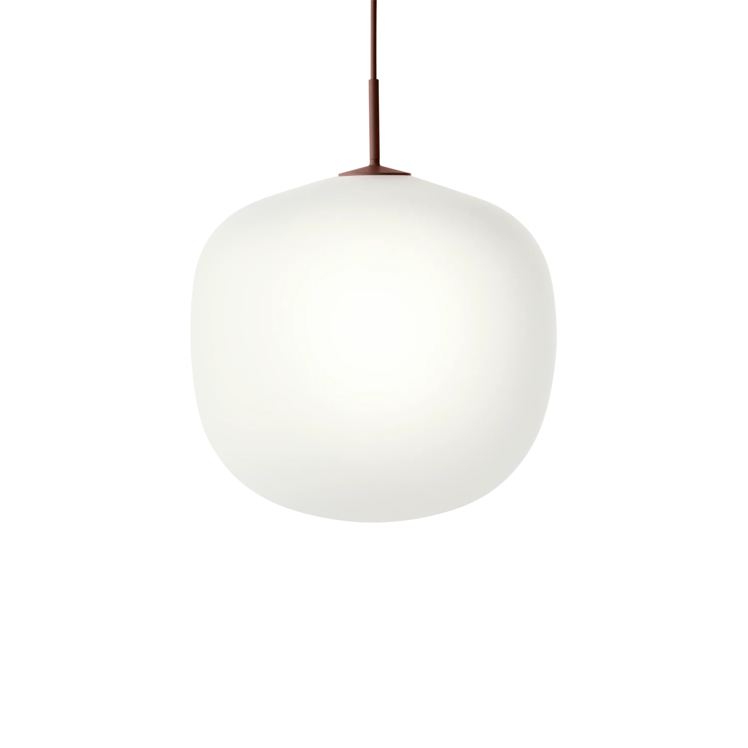 Muuto hanglamp Rime - Ø 37 + Ø 45 cm. - deep red - Ø 45 cm.