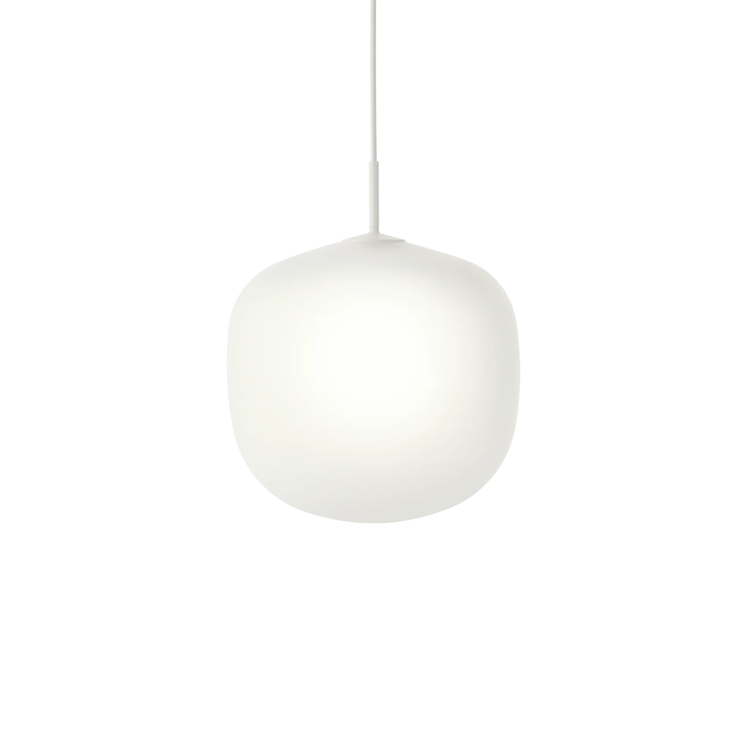 Muuto hanglamp Rime - Ø 37 + Ø 45 cm. - white - Ø 37 cm.