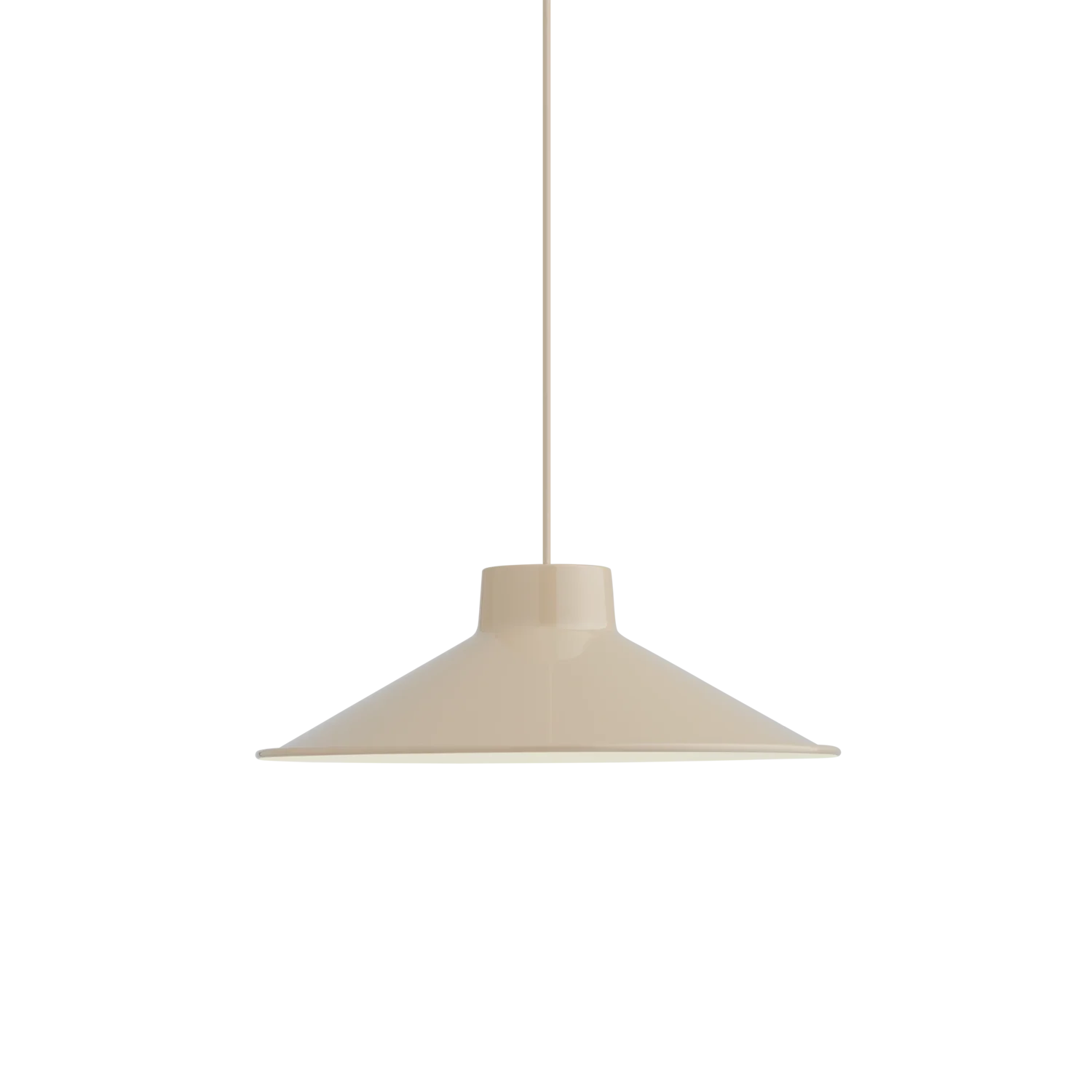 Muuto hanglamp Top - Ø 36 + Ø 38 cm. - sand - Ø 36 cm.