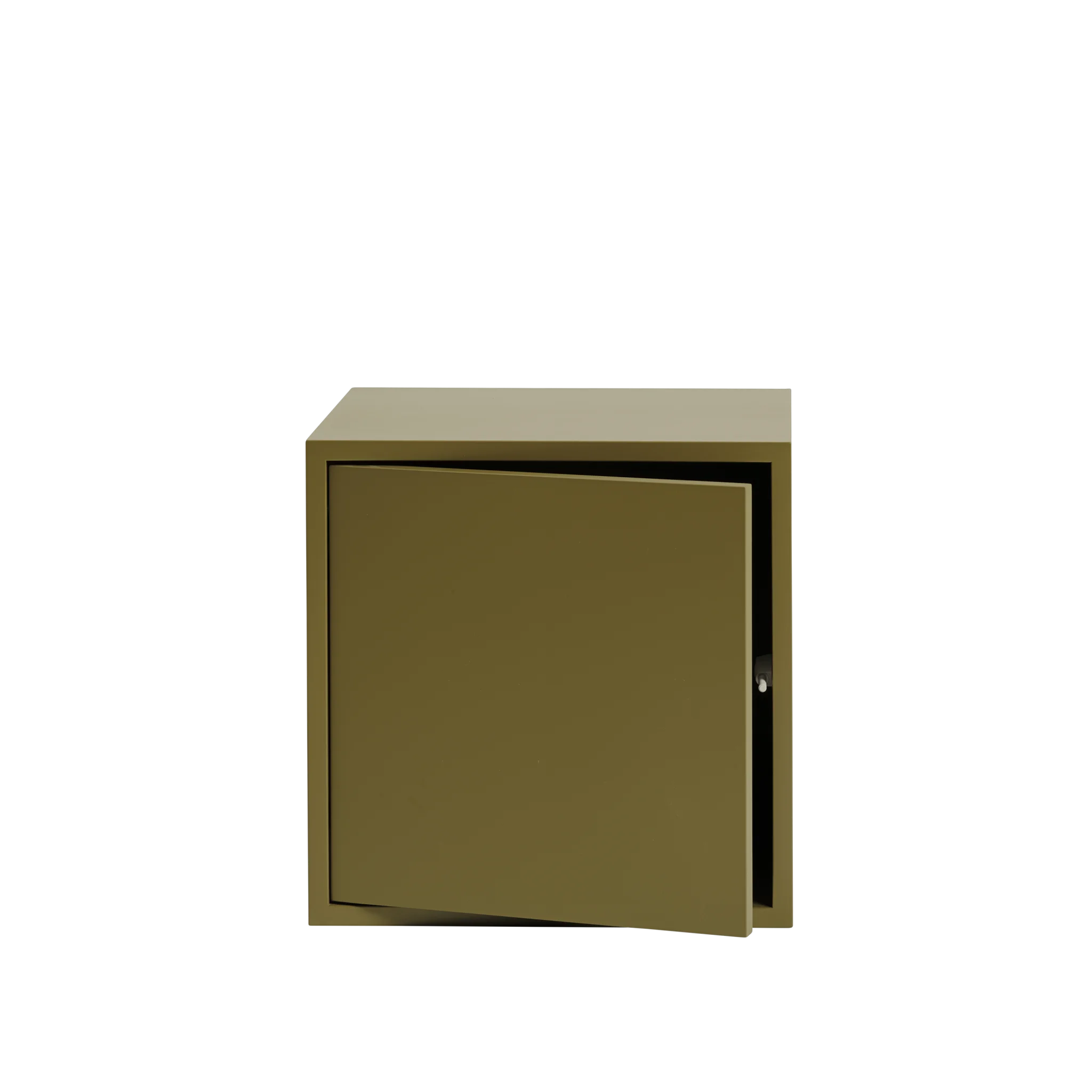 Muuto kastonderdeel Stacked 2.0 - medium extra module - brown green met deur