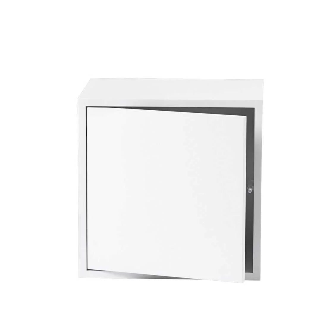 Muuto kastonderdeel Stacked 2.0 - medium extra module - wit met deur