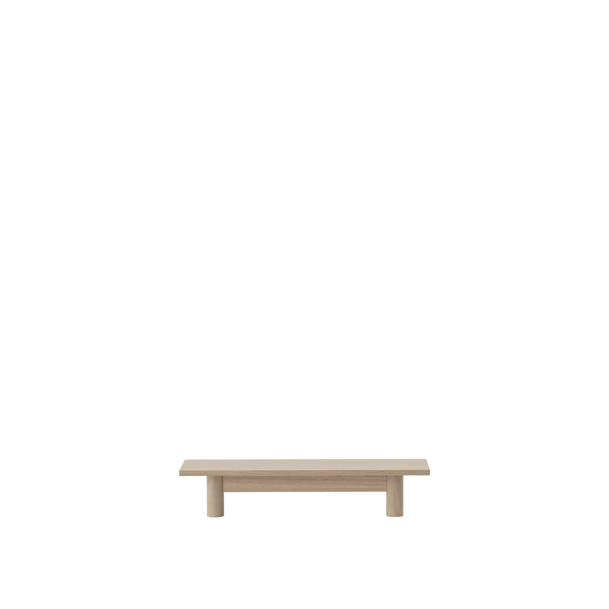 Muuto Linear System High Table - Linear System Tray 75cm. Eiken