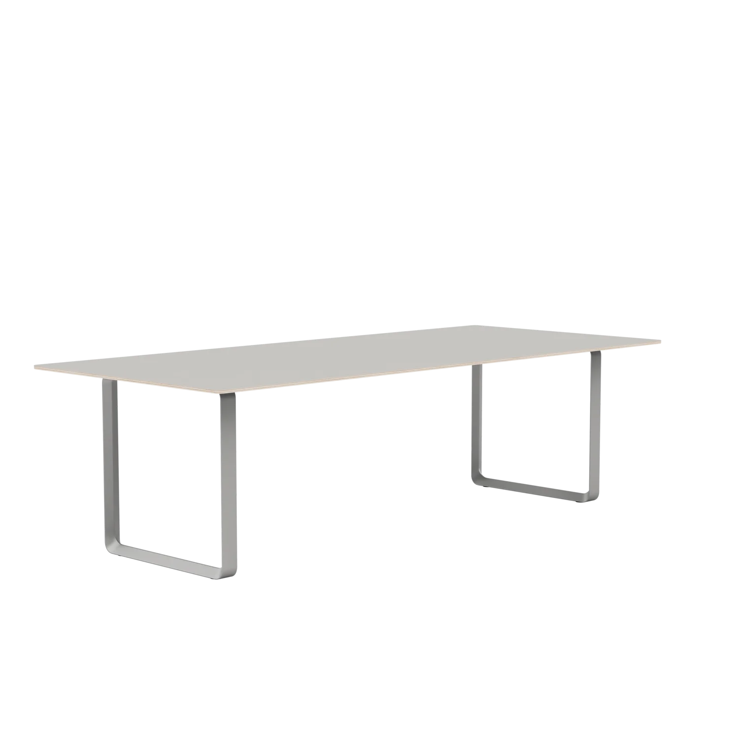 Muuto tafel 70/70 - 108 x 255 cm. - grijs