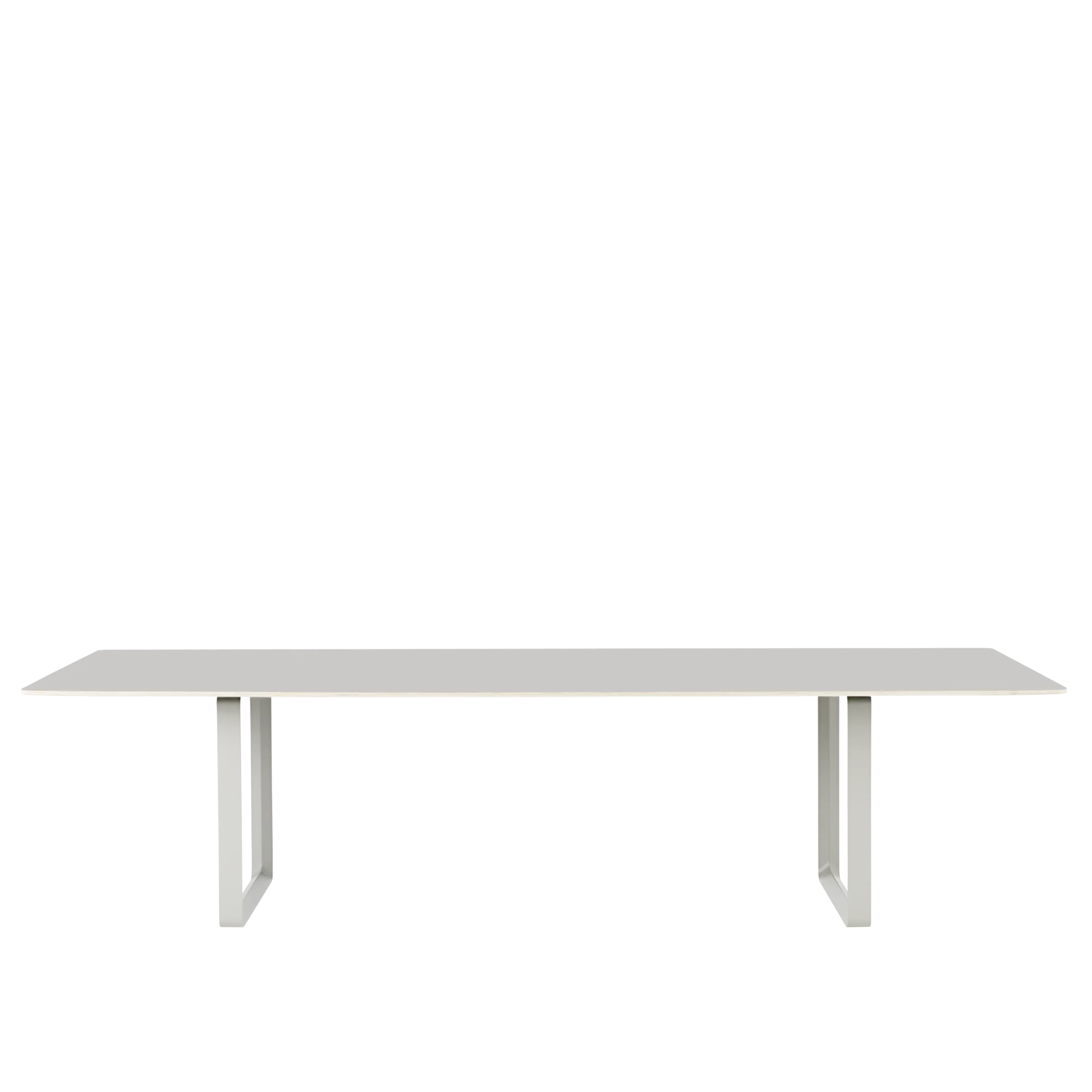 Muuto tafel 70/70 - 108 x 295 cm. - grijs