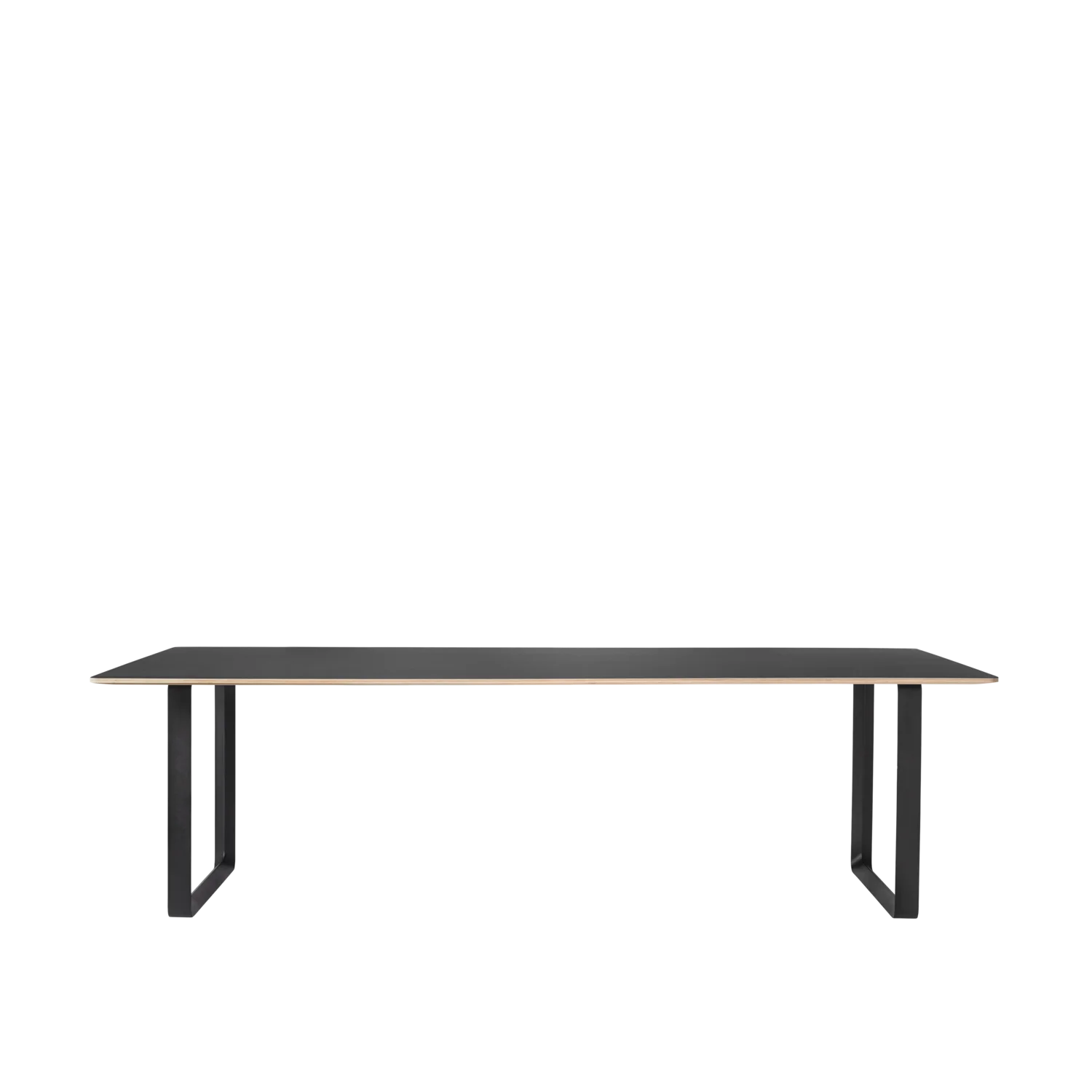 Muuto tafel 70/70 - 90 x 225 cm. - zwart