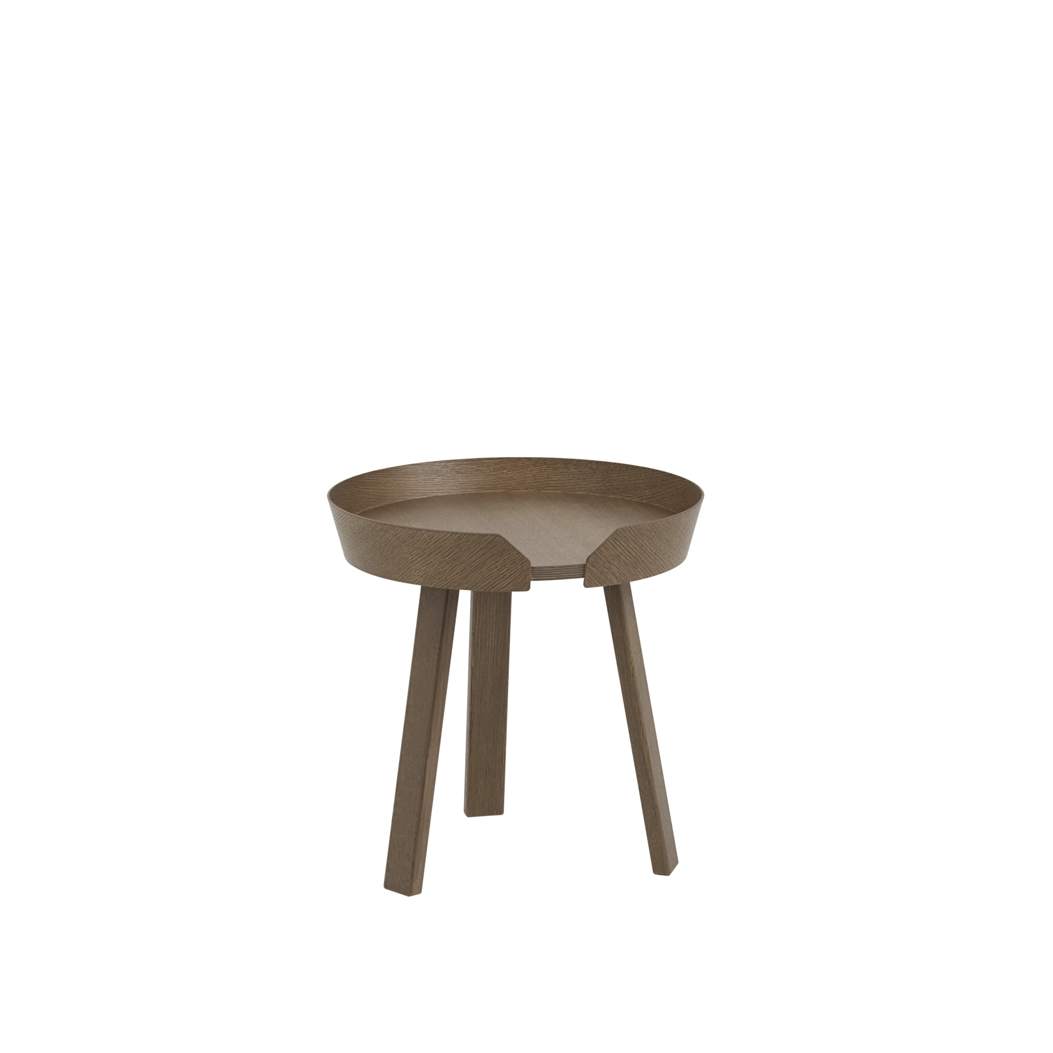 Muuto tafel Around - S - donkerbruin