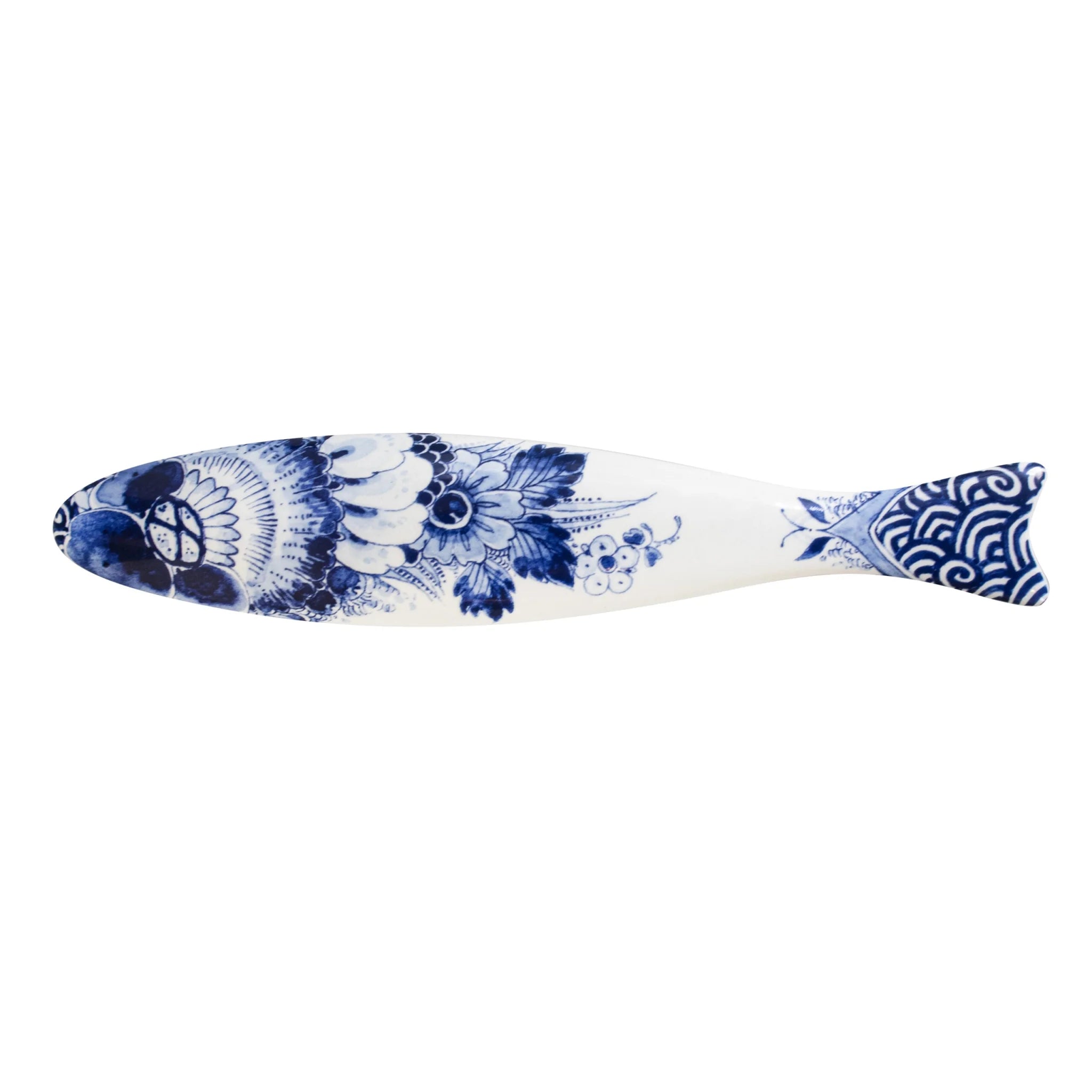 Royal Delft Blue Herring - Flower scales