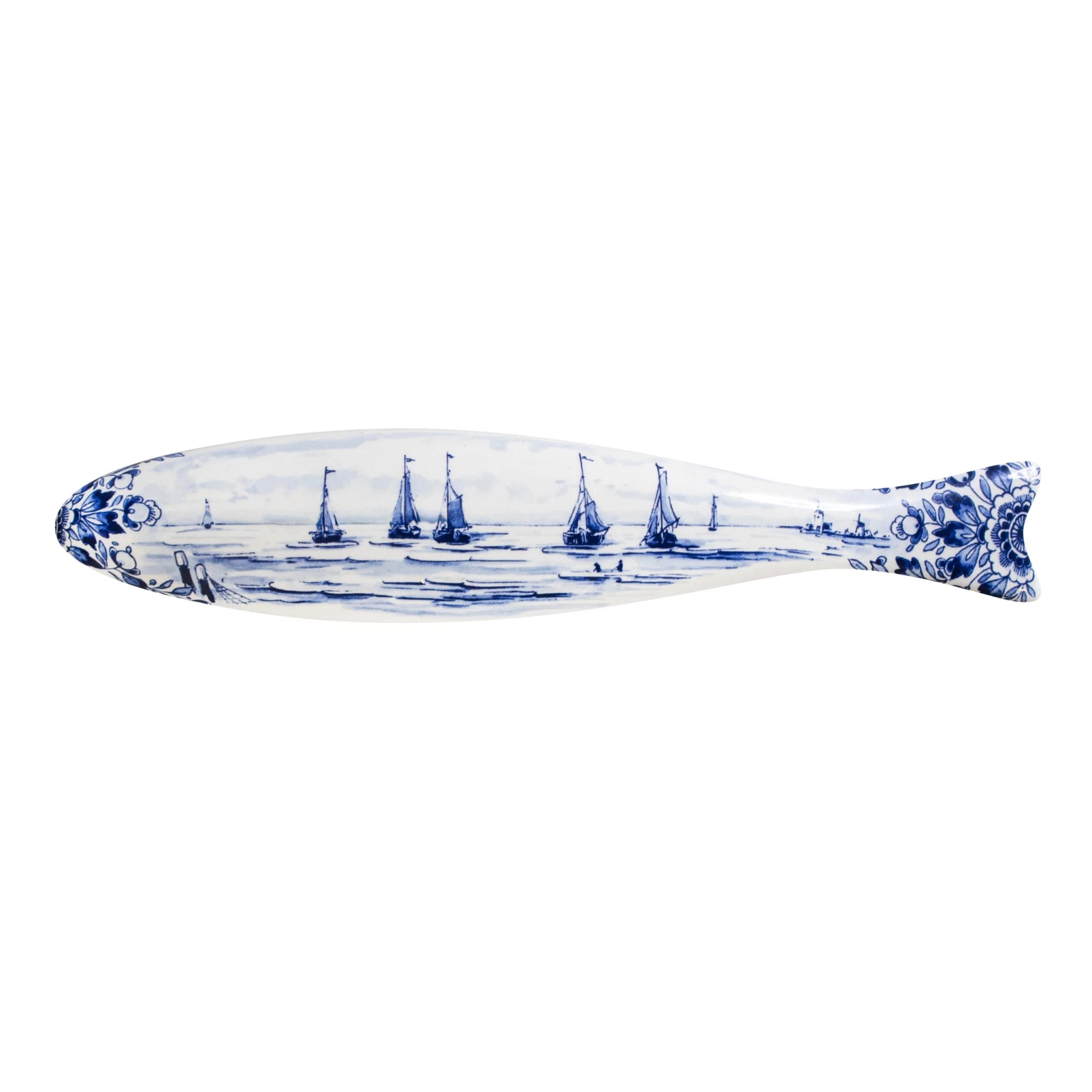 Royal Delft Blue Herring - Mesdag’s fleet
