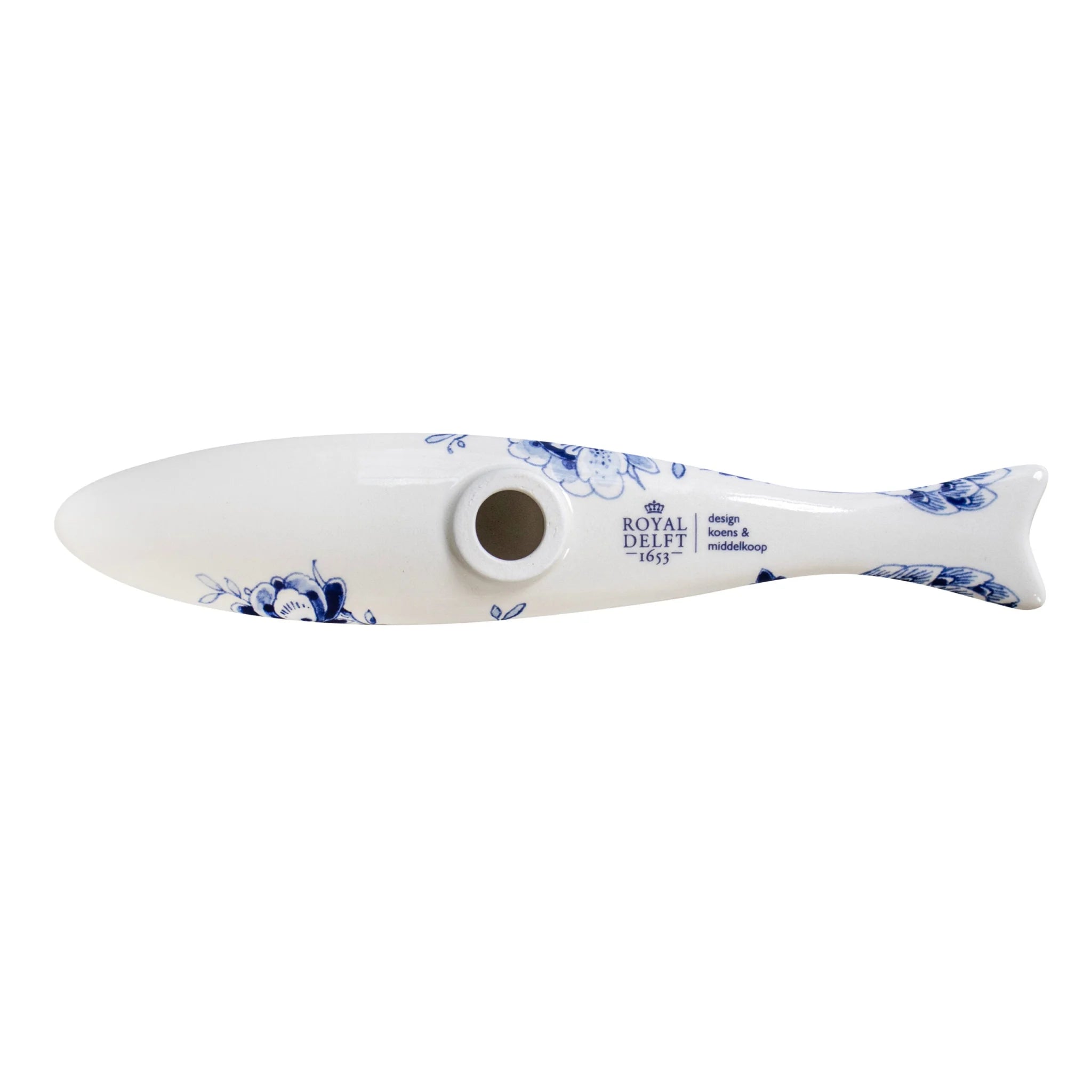 Royal Delft Blue Herring - Peacock Scales