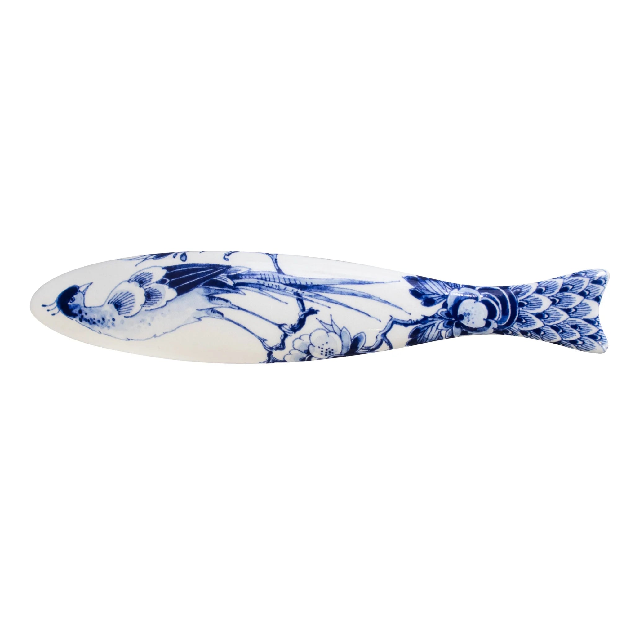 Royal Delft Blue Herring - Peacock Scales