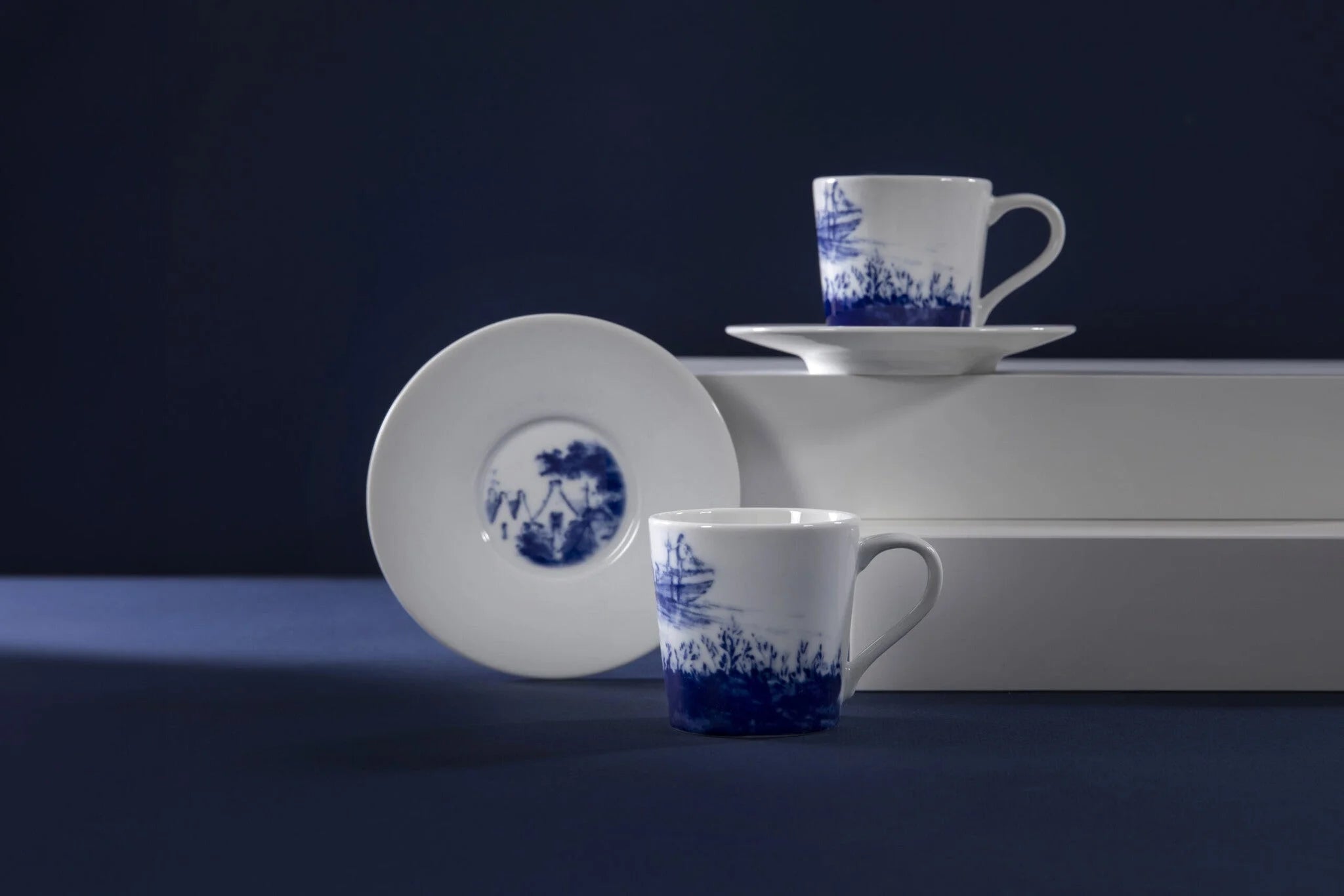 Royal Delft Dutch Dawn Espressokop & schotel 10cl.