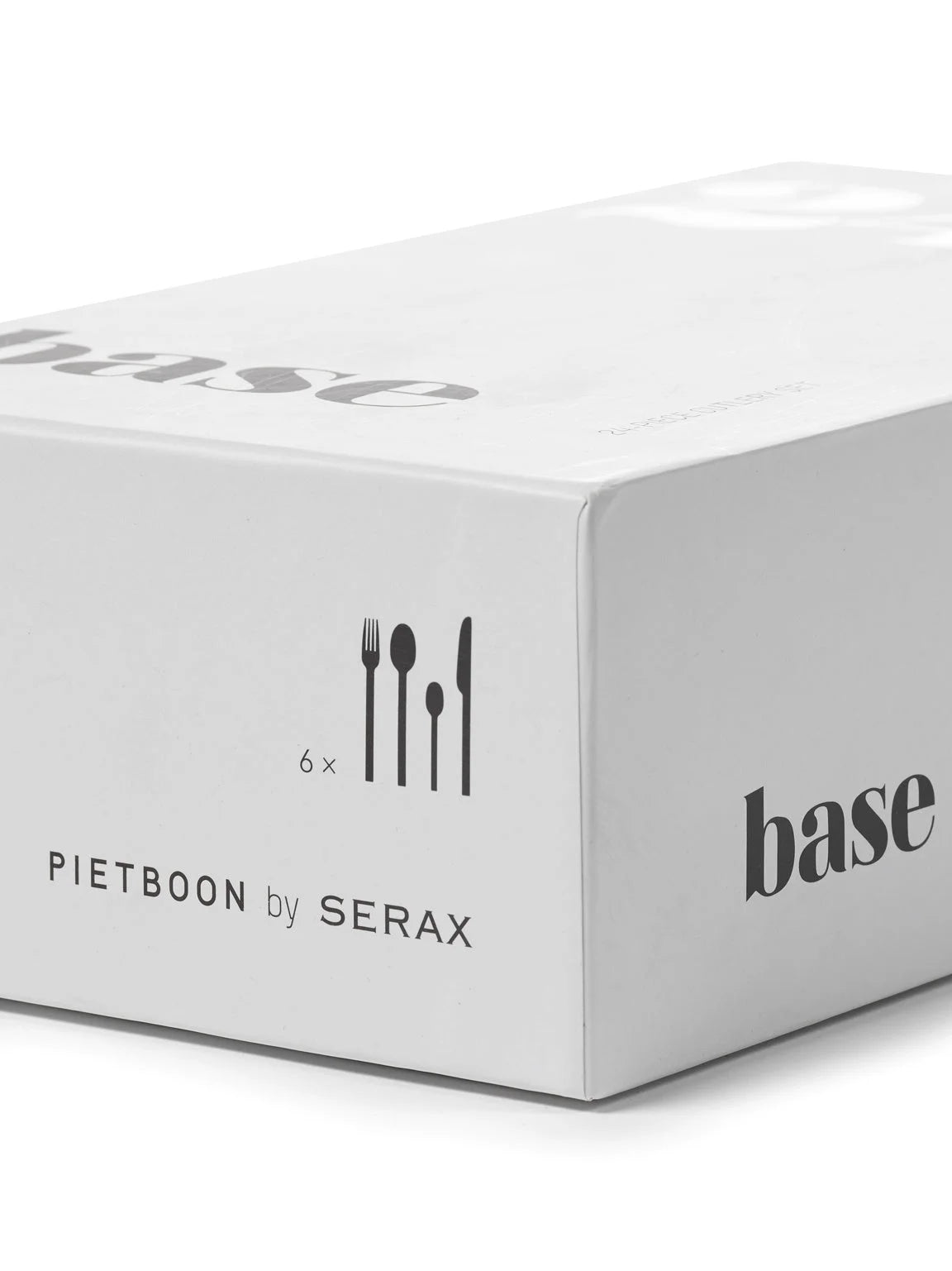 Serax bestekset Base by Piet Boon in geschenkverpakking 24 -delig - set 24-delig