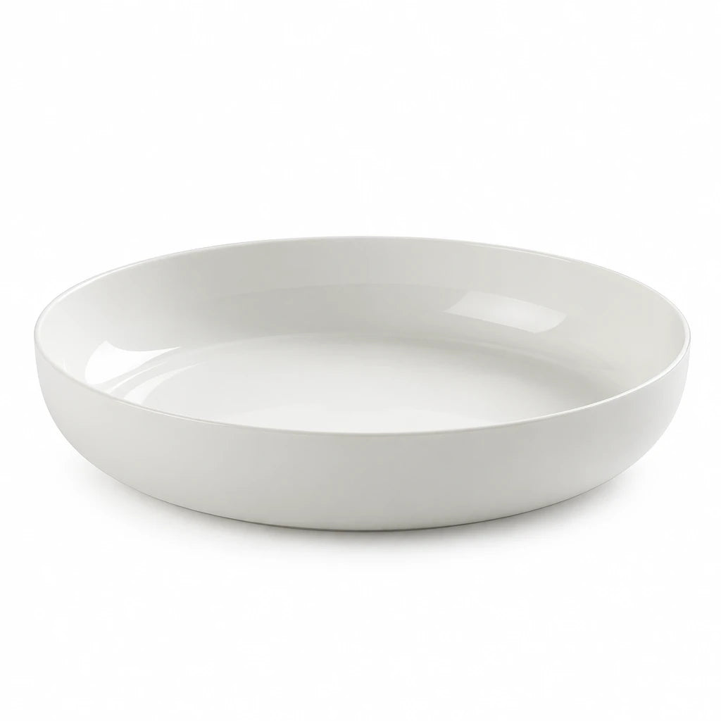 Serax diep bord XL Base by Piet Boon geglazuurd - Ø 28 cm.