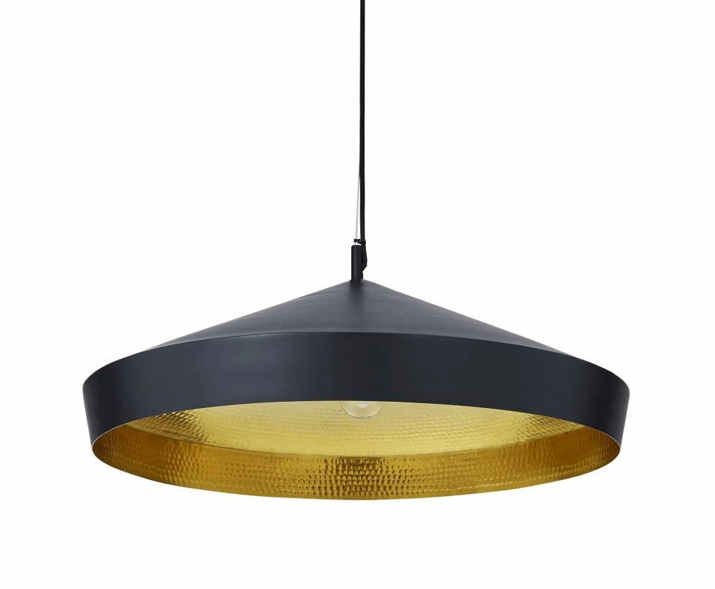 Tom Dixon hanglamp Beat Flat - zwart