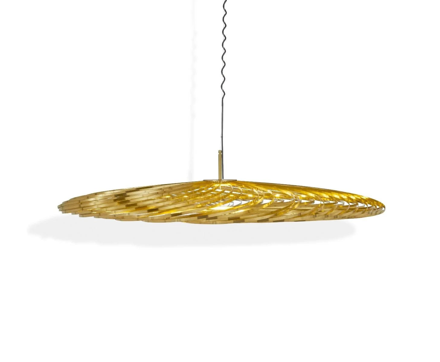 Tom Dixon hanglamp Spring - L - messing