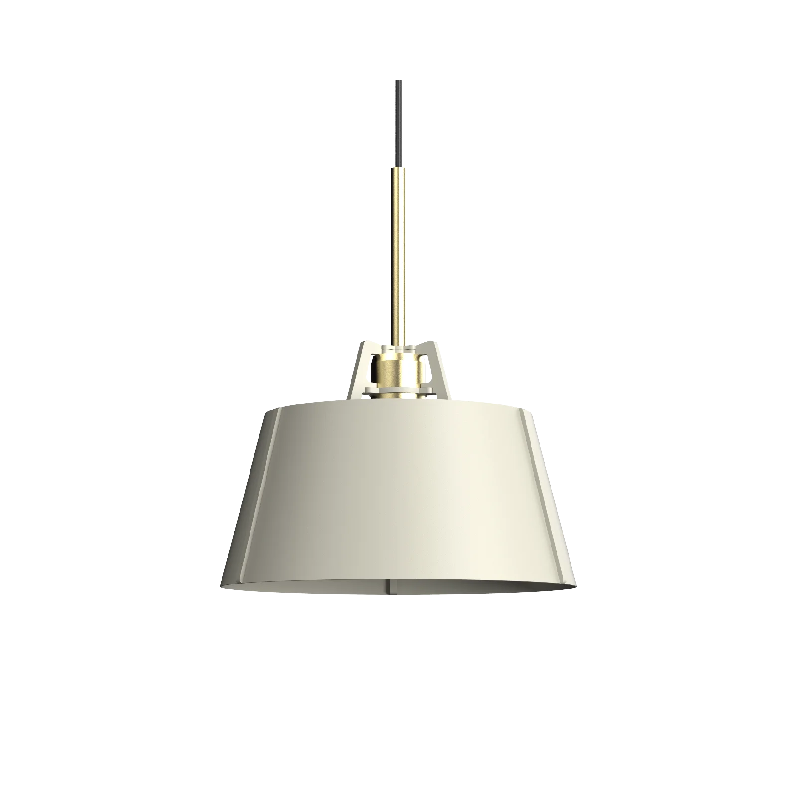 Tonone Bella hanglamp met messing fitting - ash grey