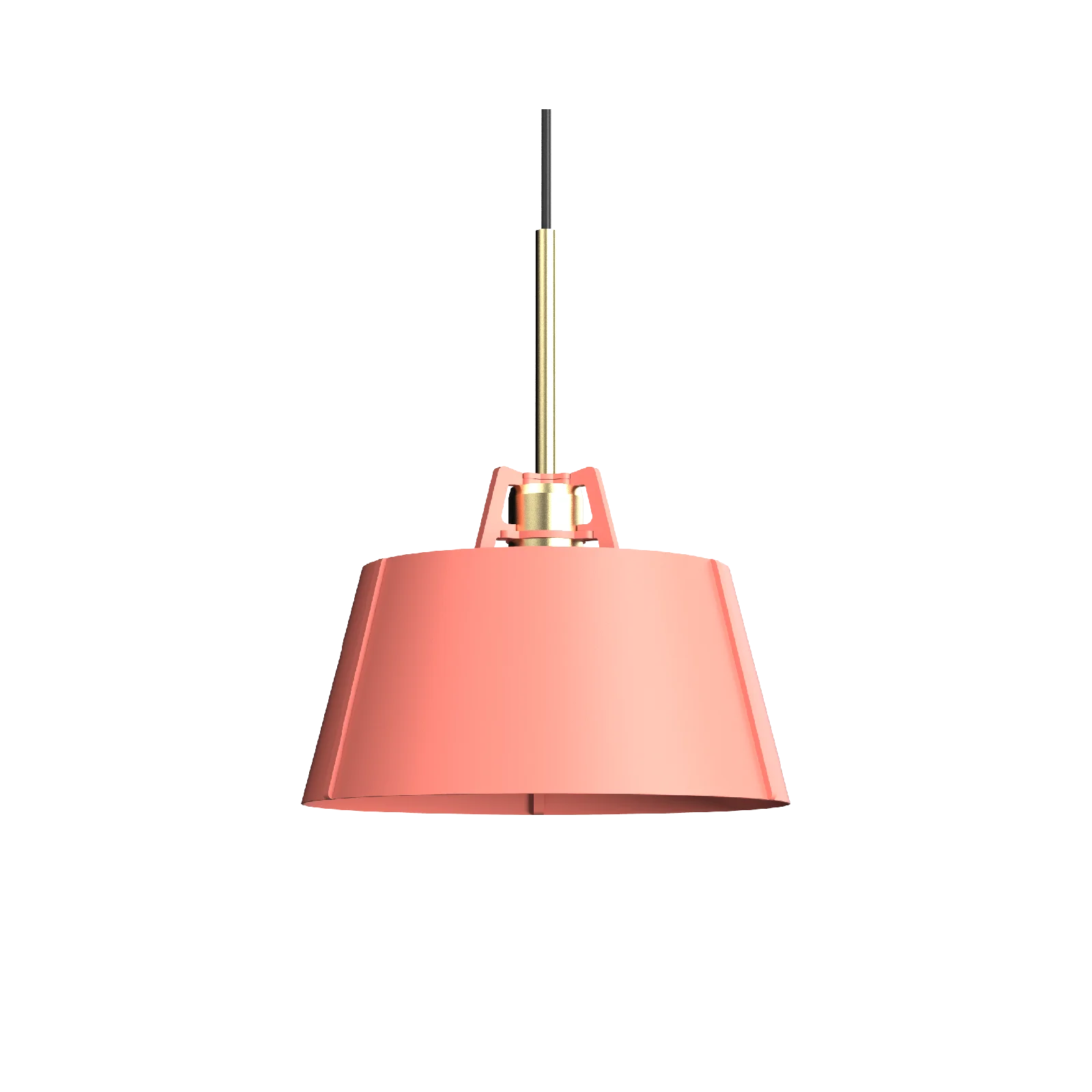 Tonone Bella hanglamp met messing fitting - daybreak rose