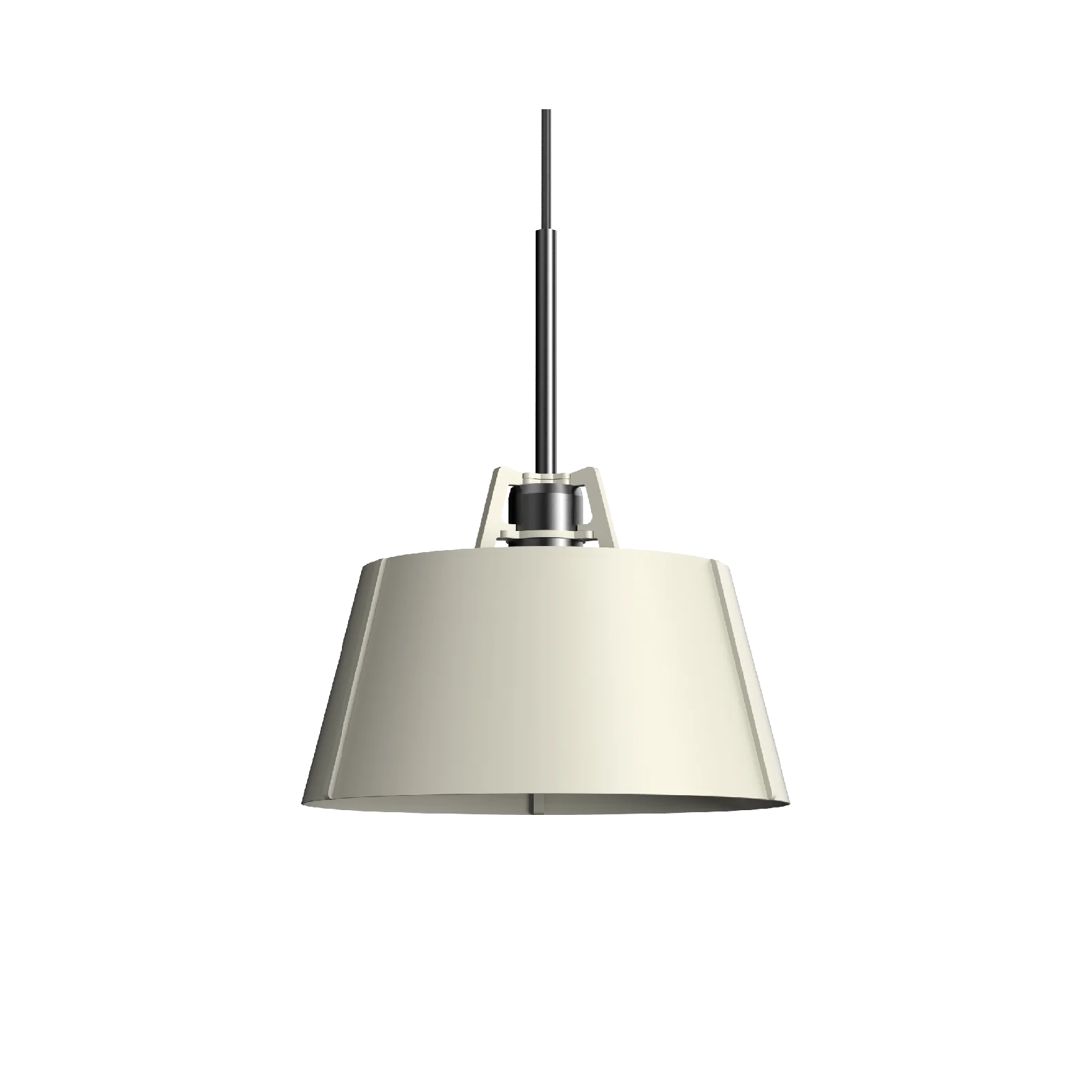 Tonone Bella hanglamp met zwarte fitting - ash grey