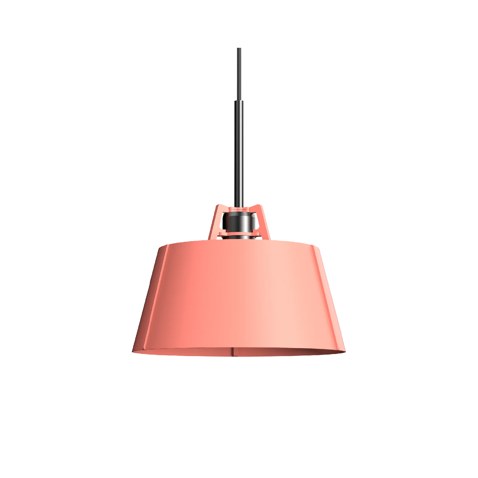 Tonone Bella hanglamp met zwarte fitting - daybreak rose