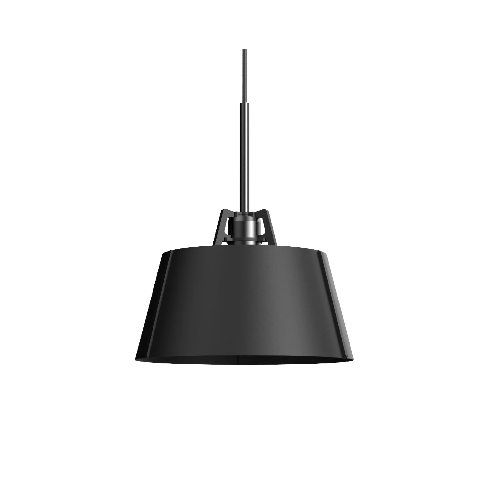 Tonone Bella hanglamp met zwarte fitting - smokey black