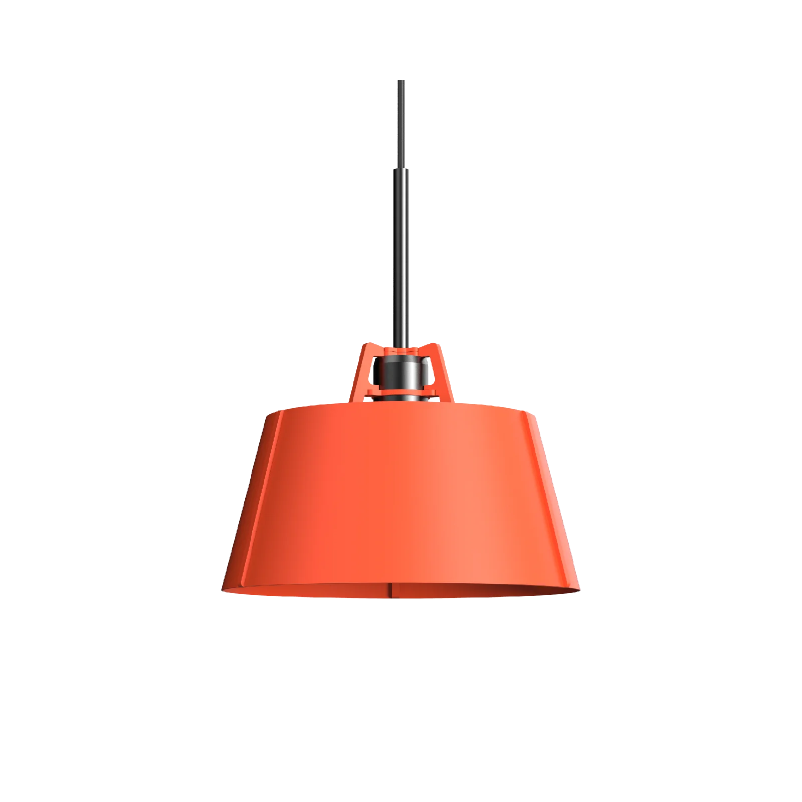 Tonone Bella hanglamp met zwarte fitting - striking orange