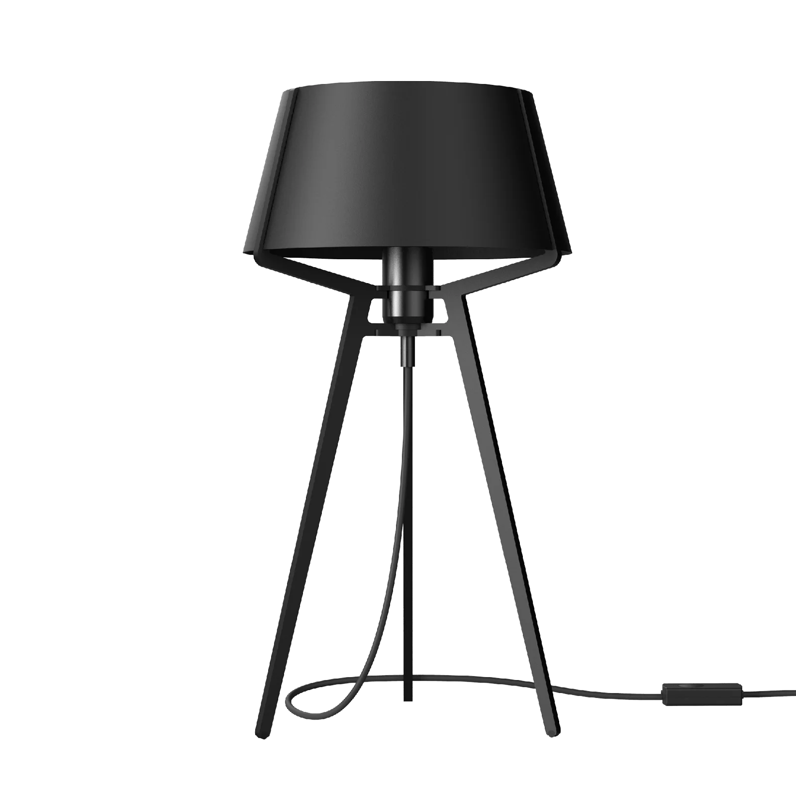 Tonone Bella tafellamp met zwarte fitting - smokey black