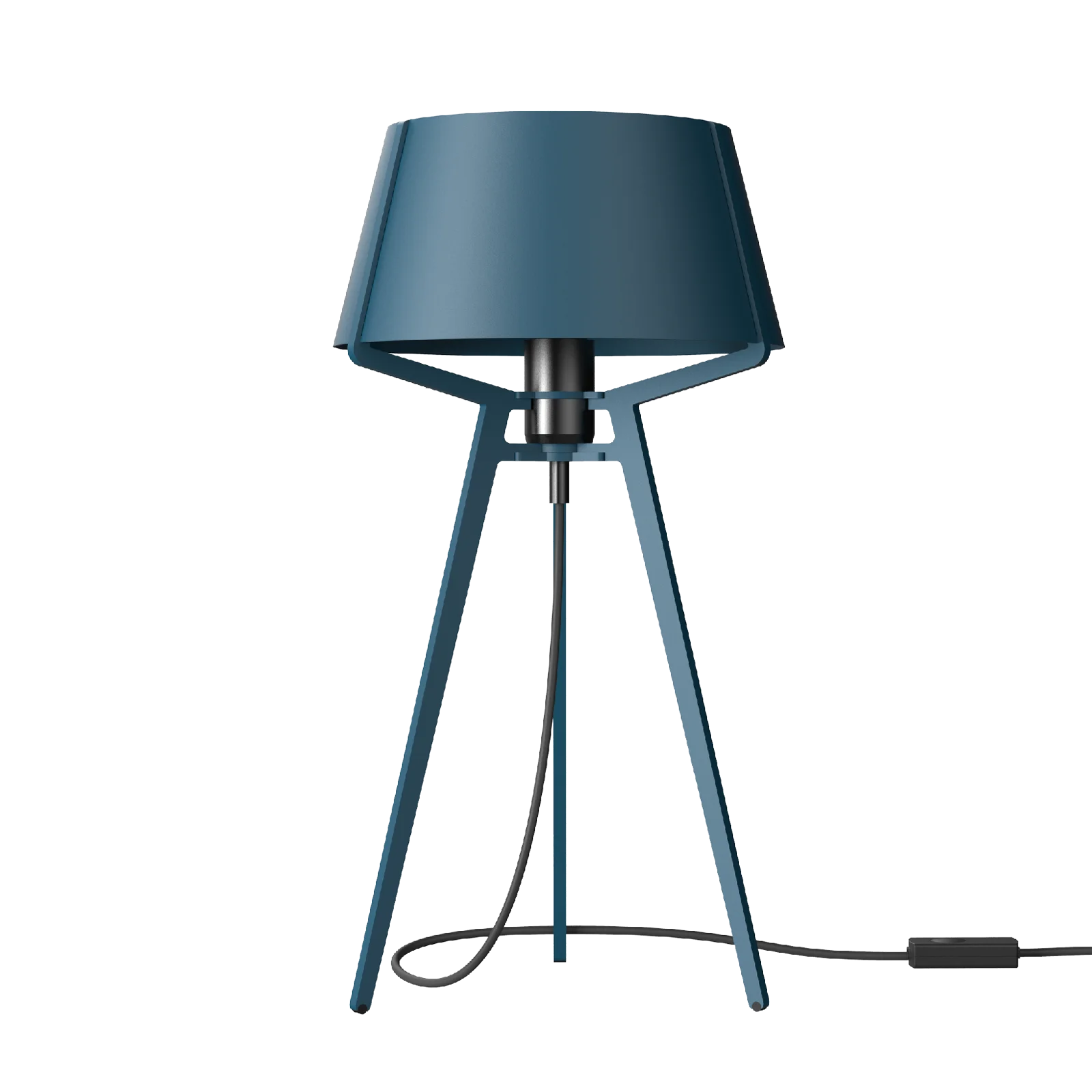 Tonone Bella tafellamp met zwarte fitting - thunder blue