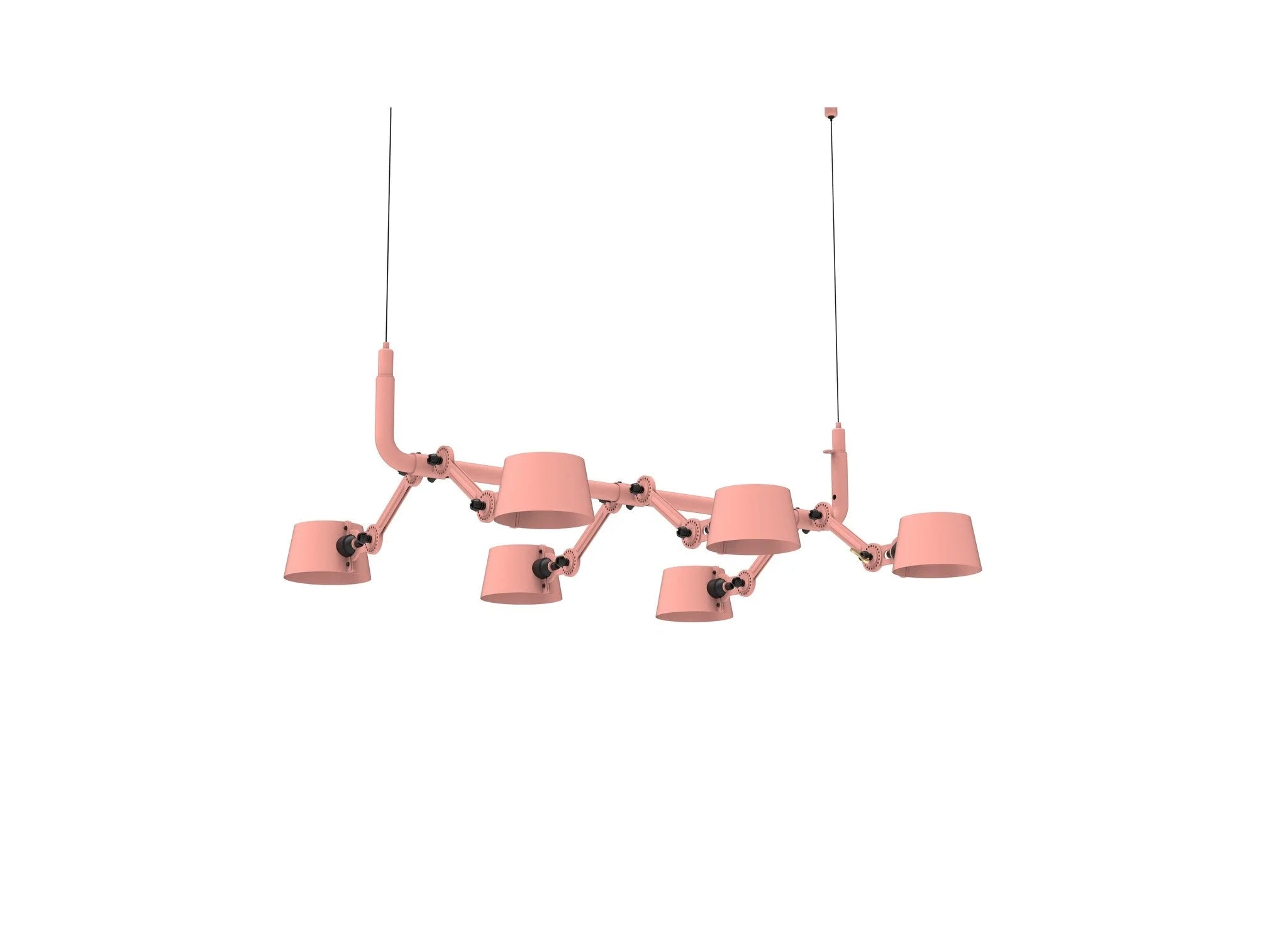 Tonone Bolt 6 arms hanglamp - daybreak rose