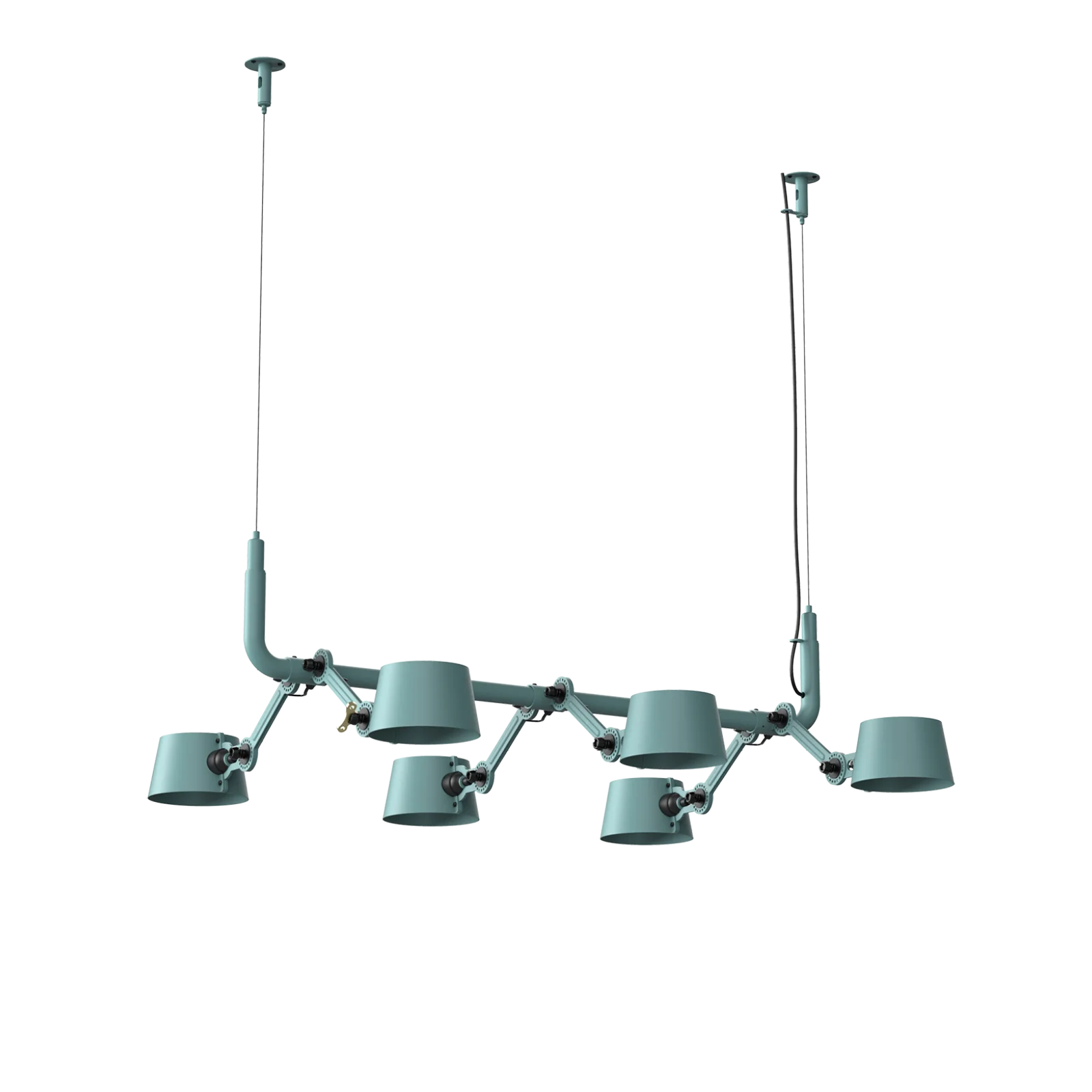 Tonone Bolt 6 arms hanglamp - ice blue