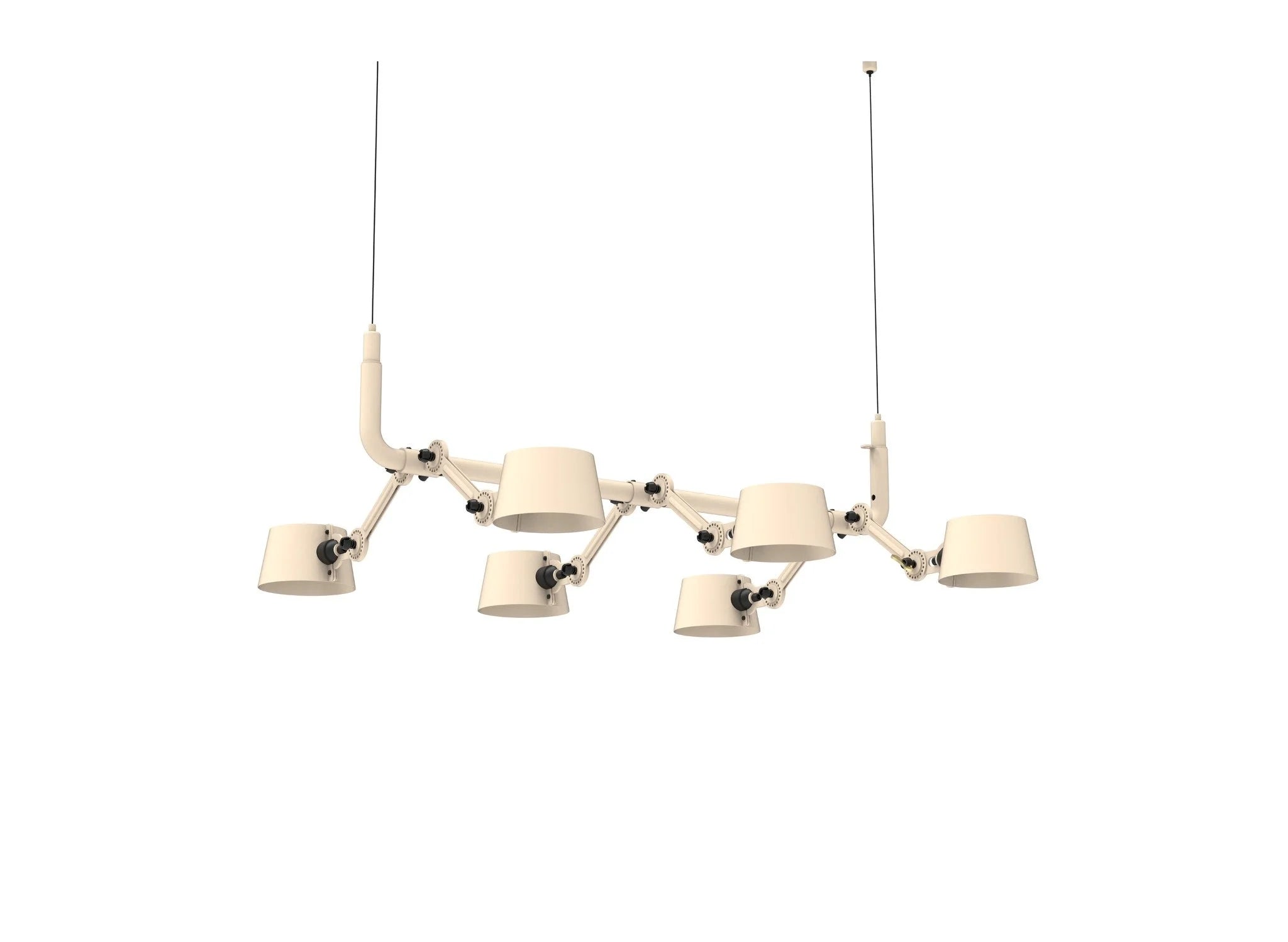 Tonone Bolt 6 arms hanglamp - lightning white