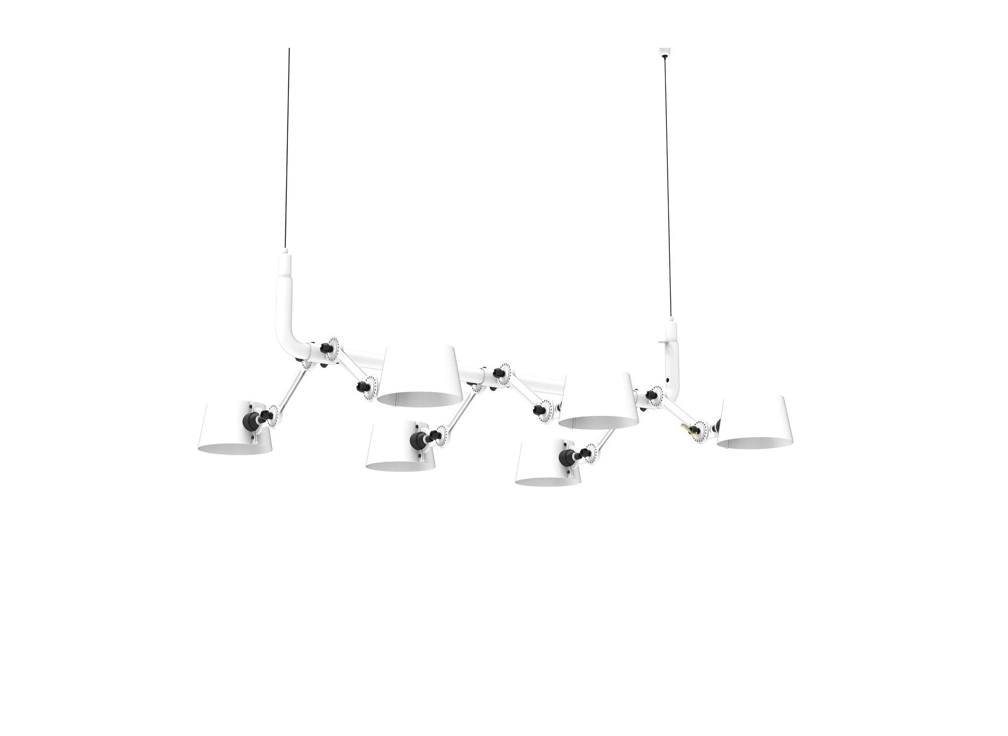 Tonone Bolt 6 arms hanglamp - pure white