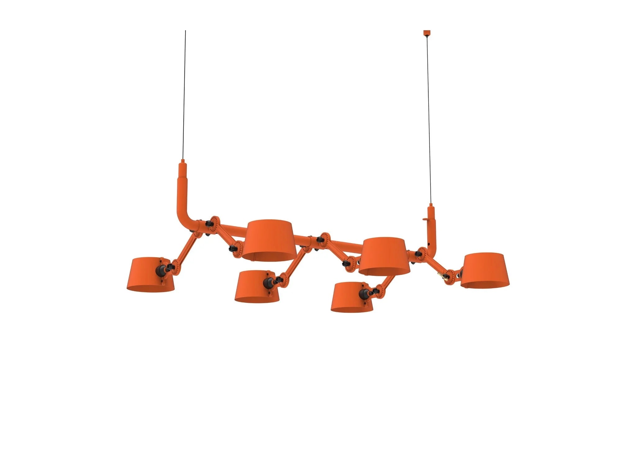 Tonone Bolt 6 arms hanglamp - striking orange